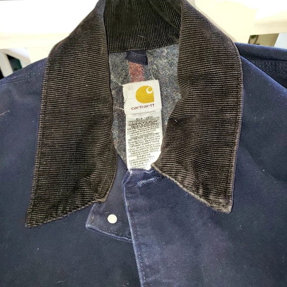 Mens 2XL Carhartt C02 Sandstone Chore Blanket Lined Coat Jacket - Picture 2 of 2